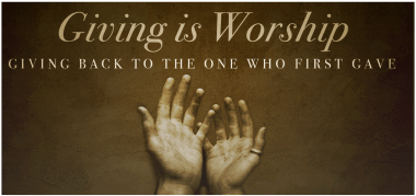Giving for God