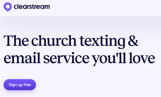Clearstream church software